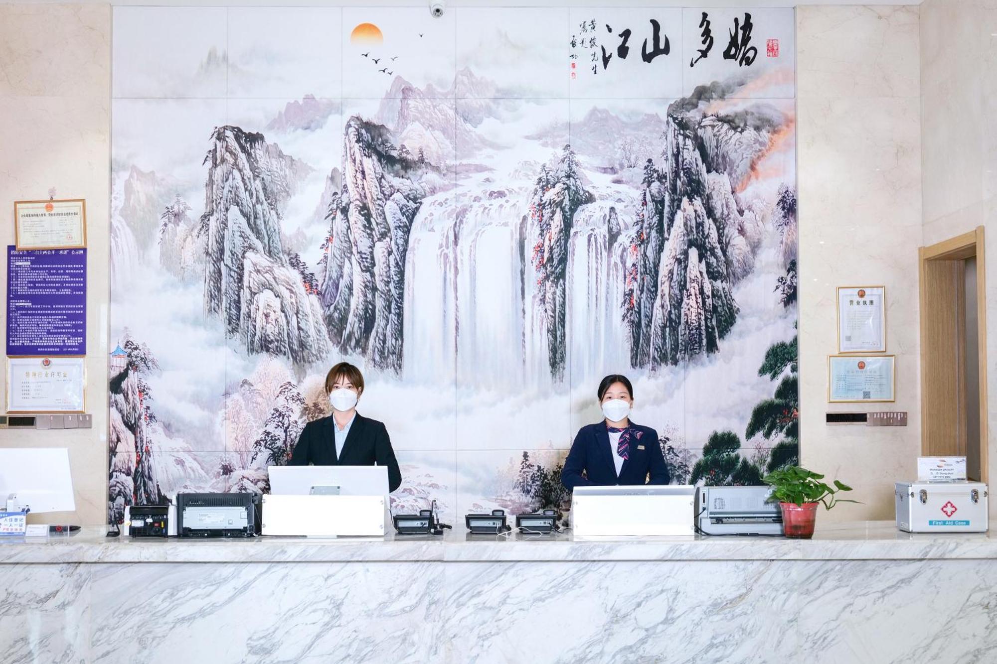 Huashan Xinghe International Hotel Huayin エクステリア 写真